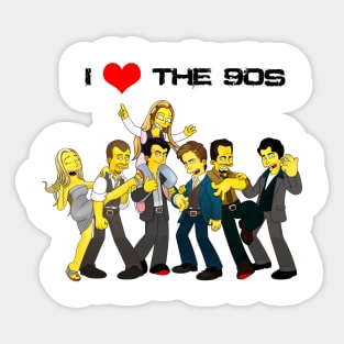 Love 90s Sticker